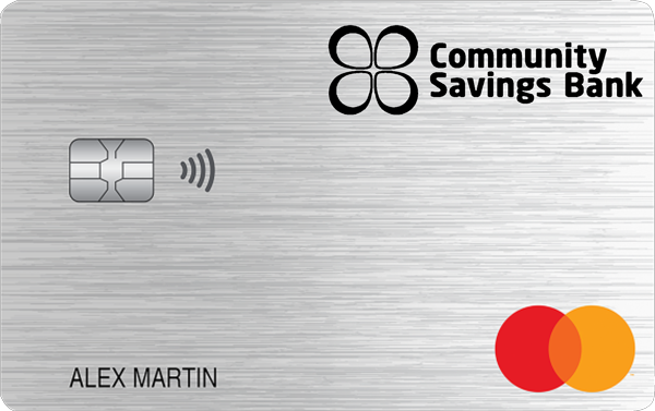 Community Savings Bank Silver Credit Card